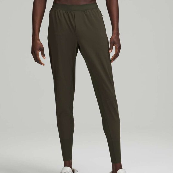 Lululemon Grey Surge Zip Pockets Jogger Pants - Picture 1 of 6